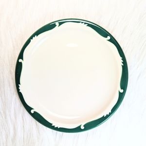 Syracuse China Restaurant Ware Replacement Wintergreen Green Crest Salad Plate